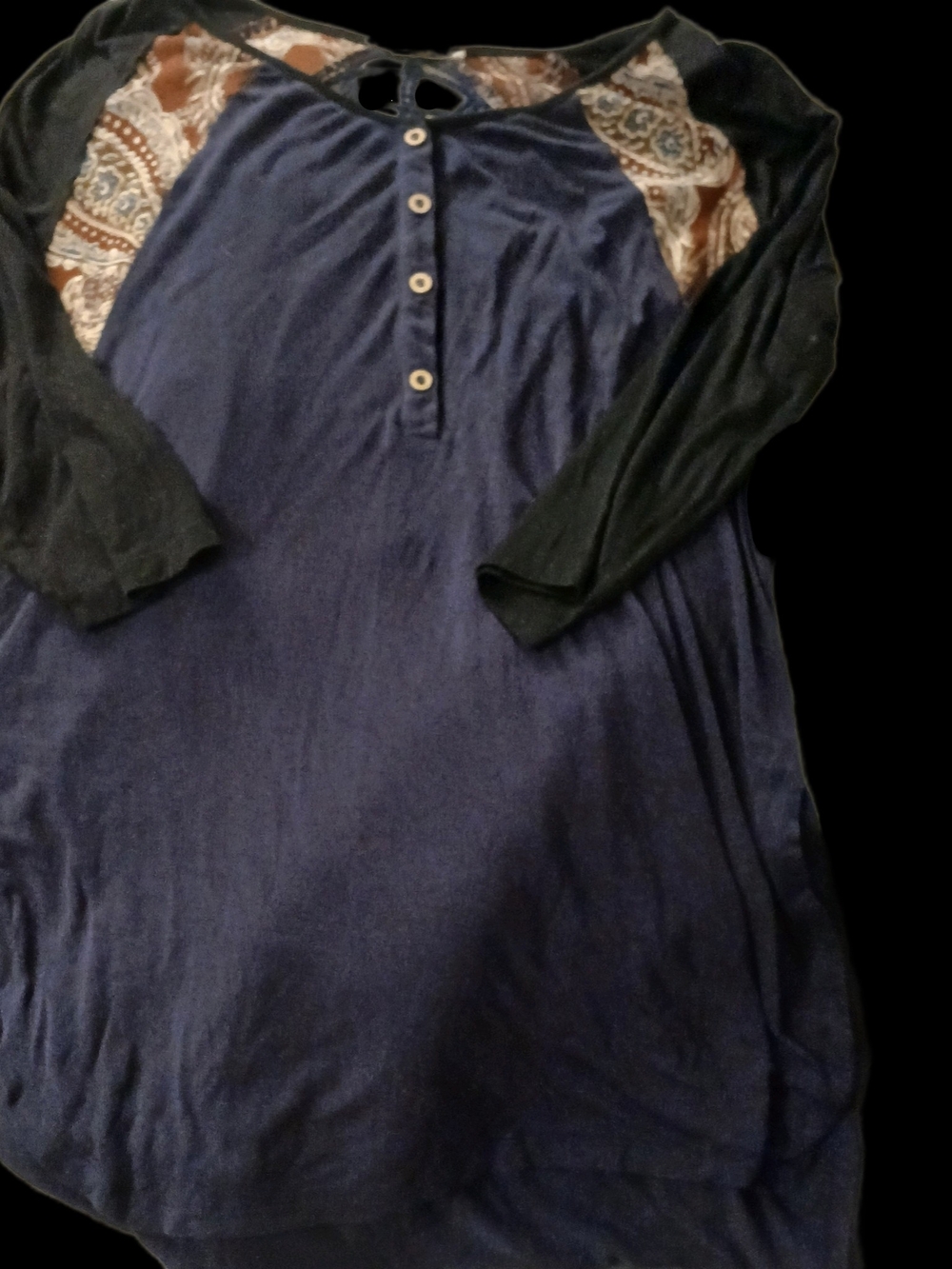 Gimmicks By BKE Boho Style Pajama Size Small